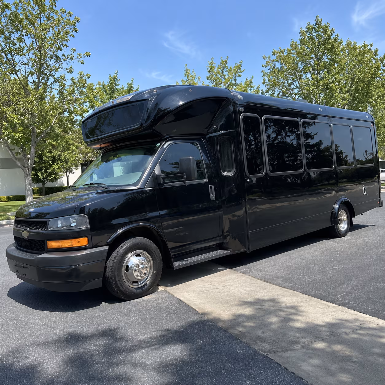 vista 15 passenger party bus