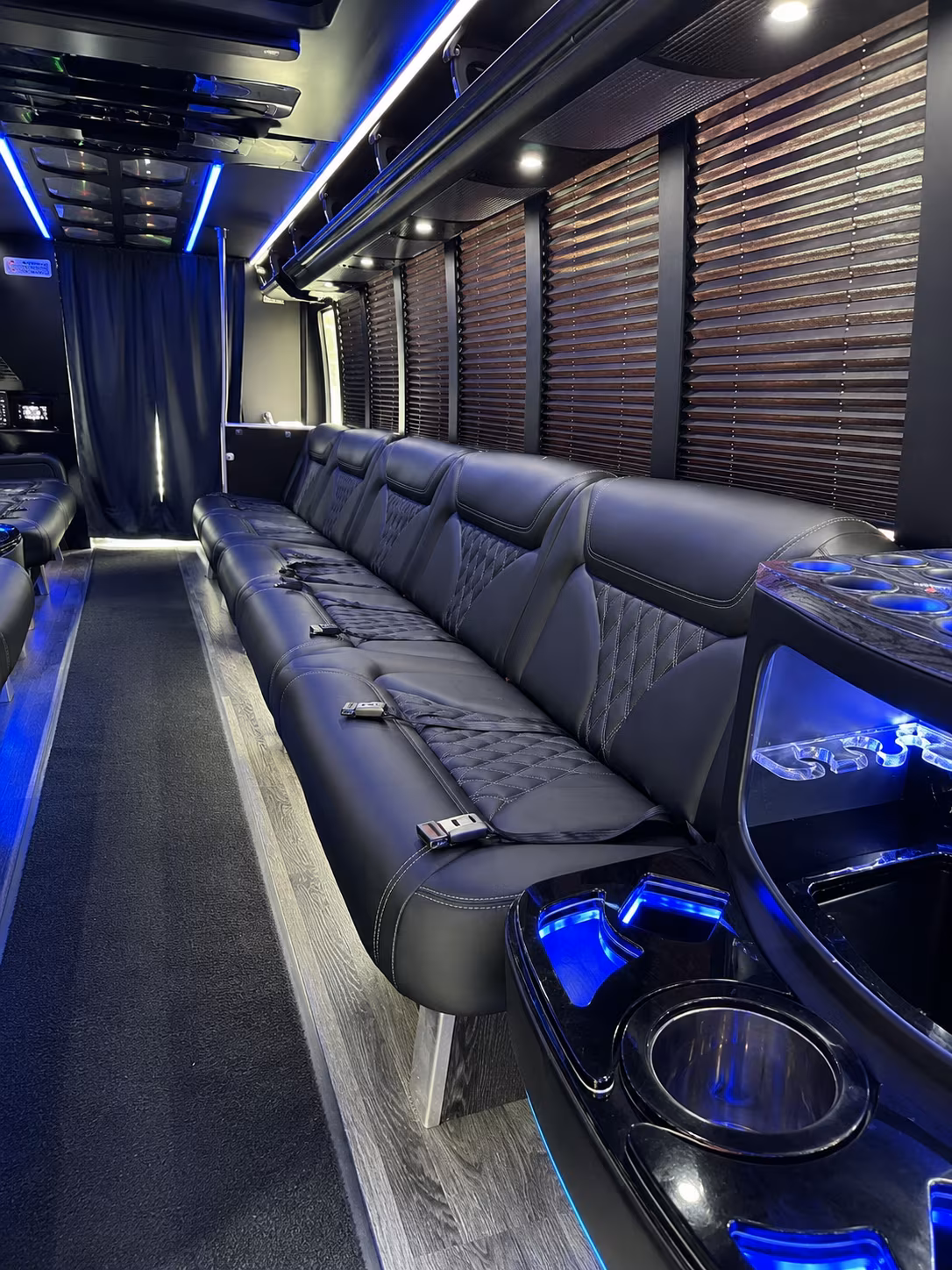 vista corporate party bus rental