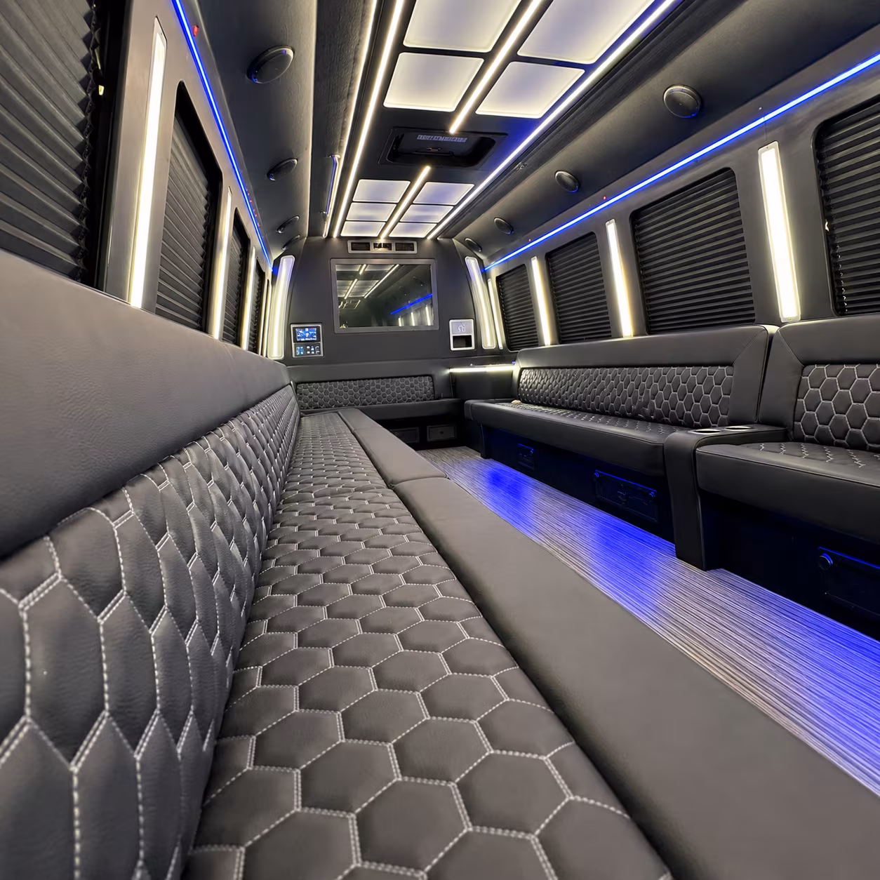 vista night out party bus rental